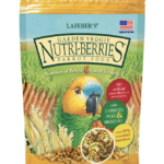 Lauber's Garden Nutri-Berries bird food for parrots 10oz.